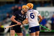 29 October 2023; Liam Hayes of Kiladangan and Ronan Maher of Thurles Sarsfields during the Tipperary County Senior Club Hurling Championship final replay match between Kiladangan and Thurles Sarsfields at FBD Semple Stadium in Thurles, Tipperary. Photo by Tom Beary/Sportsfile