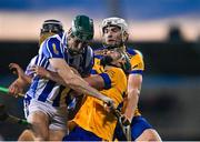 29 October 2023; Micheál Murphy of Na Fianna is tackled by James Madden of Ballyboden St Endas during the Dublin County Senior Club Hurling Championship final match between Ballyboden St Endas and Na Fianna at Parnell Park in Dublin. Photo by Stephen Marken/Sportsfile