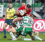 29 October 2023; Tom Ahern of Munster during the United Rugby Championship match between Benetton and Munster at Stadio Monigo in Treviso, Italy. Photo by Massimiliano Carnabuci/Sportsfile