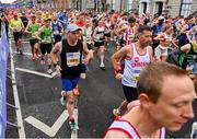 29 October 2023; Steve Weldon from Dublin running in the 2023 Irish Life Dublin Marathon. Thousands of runners took to the Fitzwilliam Square start line, to participate in the 42nd running of the Dublin Marathon. Photo by Sam Barnes/Sportsfile
