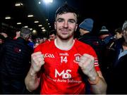 29 October 2023; Lee Brennan of Trillick celebrates after the Tyrone County Senior Club Football Championship Final between Trillick and Errigal Ciaran at Healy Park in Omagh, Tyrone. Photo by Oliver McVeigh/Sportsfile Photo by Oliver McVeigh/Sportsfile