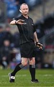 29 October 2023; Referee Garryowen McMahon during the Mayo County Senior Club Football Championship final match between Ballina Stephenites and Breaffy at Hastings Insurance MacHale Park in Castlebar, Mayo. Photo by Piaras Ó Mídheach/Sportsfile