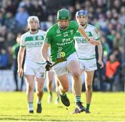 29 October 2023; Luke Hogan of O'Loughlin Gaels during the Kilkenny County Senior Club Hurling Championship final match between Shamrocks Ballyhale and O'Loughlin Gaels at UPMC Nowlan Park in Kilkenny. Photo by Matt Browne/Sportsfile