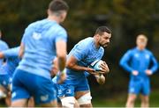 30 October 2023; Max Deegan during Leinster Rugby squad training session at UCD in Dublin. Photo by Sam Barnes/Sportsfile