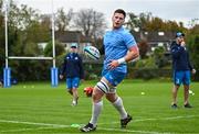 30 October 2023; Joe McCarthy during Leinster Rugby squad training session at UCD in Dublin. Photo by Sam Barnes/Sportsfile