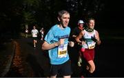 29 October 2023; Kieran Walsh from Galway during the 2023 Irish Life Dublin Marathon. Thousands of runners took to the Fitzwilliam Square start line, to participate in the 42nd running of the Dublin Marathon. Photo by Ramsey Cardy/Sportsfile