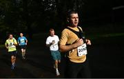 29 October 2023; Graham Ball from Dublin during the 2023 Irish Life Dublin Marathon. Thousands of runners took to the Fitzwilliam Square start line, to participate in the 42nd running of the Dublin Marathon. Photo by Ramsey Cardy/Sportsfile