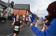 29 October 2023; Louie McManamon from Sligo during the 2023 Irish Life Dublin Marathon. Thousands of runners took to the Fitzwilliam Square start line, to participate in the 42nd running of the Dublin Marathon. Photo by Ramsey Cardy/Sportsfile