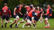 31 October 2023; Fineen Wycherley during Munster rugby squad training at the University of Limerick in Limerick. Photo by Brendan Moran/Sportsfile