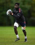 31 October 2023; Edwin Edogbo during Munster rugby squad training at the University of Limerick in Limerick. Photo by Brendan Moran/Sportsfile