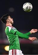 27 October 2023; Barry Coffey of Cork City during the SSE Airtricity Men's Premier Division match between Cork City and Derry City at Turner's Cross in Cork. Photo by Eóin Noonan/Sportsfile