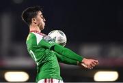 27 October 2023; Barry Coffey of Cork City during the SSE Airtricity Men's Premier Division match between Cork City and Derry City at Turner's Cross in Cork. Photo by Eóin Noonan/Sportsfile