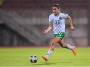 31 October 2023; Jamie Finn of Republic of Ireland during the UEFA Women's Nations League B match between Albania and Republic of Ireland at Loro Boriçi Stadium in Shkoder, Albania. Photo by Stephen McCarthy/Sportsfile