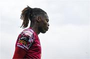 28 October 2023; Wilson Waweru of Cobh Ramblers during the SSE Airtricity Men's First Division Play-Off semi-final second leg match between Cobh Ramblers and Wexford at St Colman's Park in Cobh, Cork. Photo by Eóin Noonan/Sportsfile