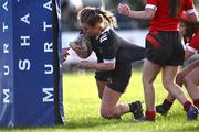 1 November 2023; Kate Noons of North Midlands during the BearingPoint Sarah Robinson Cup round two match between North East and North Midlands at Mullingar RFC in Mullingar, Westmeath. Photo by Piaras Ó Mídheach/Sportsfile