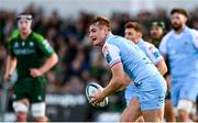 28 October 2023; Stafford McDowall of Glasgow Warriors during the United Rugby Championship match between Connacht and Glasgow Warriors at The Sportsground in Galway. Photo by Ramsey Cardy/Sportsfile