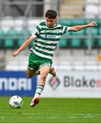28 October 2023; Richard Vodo of Shamrock Rovers during the EA SPORTS MU17 LOI Mark Farren Cup match between Shamrock Rovers and Shelbourne at Tallaght Stadium in Dublin. Photo by Tyler Miller/Sportsfile
