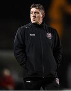 3 November 2023; Bohemians manager Declan Devine before the SSE Airtricity Men's Premier Division match between Bohemians and Cork City at Dalymount Park in Dublin. Photo by Tyler Miller/Sportsfile