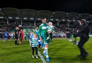 3 November 2023; Ronan Finn of Shamrock Rovers walks out before the SSE Airtricity Men's Premier Division match between Shamrock Rovers and Sligo Rovers at Tallaght Stadium in Dublin. Photo by Stephen McCarthy/Sportsfile