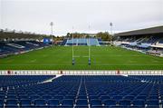 4 November 2023; A general view inside the stadium before the United Rugby Championship match between Leinster and Edinburgh at the RDS Arena in Dublin. Photo by Harry Murphy/Sportsfile