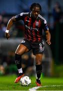 3 November 2023; Jonathan Afolabi of Bohemians during the SSE Airtricity Men's Premier Division match between Bohemians and Cork City at Dalymount Park in Dublin. Photo by Tyler Miller/Sportsfile