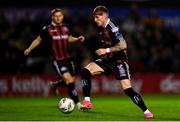 3 November 2023; Danny Grant of Bohemians during the SSE Airtricity Men's Premier Division match between Bohemians and Cork City at Dalymount Park in Dublin. Photo by Tyler Miller/Sportsfile