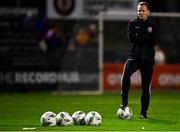 3 November 2023; Bohemians first team coach Derek Pender before the SSE Airtricity Men's Premier Division match between Bohemians and Cork City at Dalymount Park in Dublin. Photo by Tyler Miller/Sportsfile