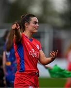 4 November 2023; Jemma Quinn of Shelbourne after the SSE Airtricity Women's Premier Division match between Shelbourne and Bohemians at Tolka Park in Dublin. Photo by Stephen Marken/Sportsfile