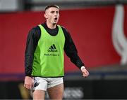 4 November 2023; Ben O'Connor of Munster before the United Rugby Championship match between Munster and Dragons at Musgrave Park in Cork. Photo by Piaras Ó Mídheach/Sportsfile