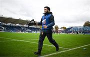 4 November 2023; Leinster videographer Bernardo Santos before the United Rugby Championship match between Leinster and Edinburgh at the RDS Arena in Dublin. Photo by Harry Murphy/Sportsfile