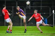 4 November 2023; Brian Sheehy of Kilmacud Crokes during the AIB Leinster GAA Football Senior Club Championship quarter-final match between Éire Óg and Kilmacud Crokes at Netwatch Cullen Park in Carlow. Photo by Seb Daly/Sportsfile