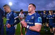 4 November 2023; Dylan Donnellan of Leinster after his side's victory in the United Rugby Championship match between Leinster and Edinburgh at the RDS Arena in Dublin. Photo by Harry Murphy/Sportsfile