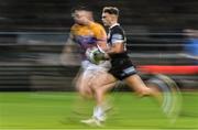 5 November 2023; Shealan Johnston of Kilcoo during the AIB Ulster GAA Football Senior Club Championship round 1 match between Derrygonnelly Harps of Fermanagh and Kilcoo of Down at Brewster Park in Enniskillen, Fermanagh. Photo by Ramsey Cardy/Sportsfile