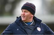 5 November 2023; Derrygonnelly Harps manager Sean Flanagan before the AIB Ulster GAA Football Senior Club Championship round 1 match between Derrygonnelly Harps of Fermanagh and Kilcoo of Down at Brewster Park in Enniskillen, Fermanagh. Photo by Ramsey Cardy/Sportsfile