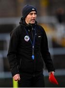 5 November 2023; Kilcoo manager Karl Lacey before the AIB Ulster GAA Football Senior Club Championship round 1 match between Derrygonnelly Harps of Fermanagh and Kilcoo of Down at Brewster Park in Enniskillen, Fermanagh. Photo by Ramsey Cardy/Sportsfile