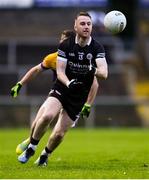 5 November 2023; Paul Devlin of Kilcoo during the AIB Ulster GAA Football Senior Club Championship round 1 match between Derrygonnelly Harps of Fermanagh and Kilcoo of Down at Brewster Park in Enniskillen, Fermanagh. Photo by Ramsey Cardy/Sportsfile