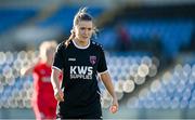 5 November 2023; Aine Walsh of Wexford Youths during the EA SPORTS Women’s U19 Cup Final between Wexford Youths and Shelbourne at Athlone Town Stadium in Westmeath. Photo by Seb Daly/Sportsfile