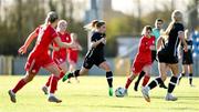 5 November 2023; Ellen Molloy of Wexford Youths during the EA SPORTS Women’s U19 Cup Final between Wexford Youths and Shelbourne at Athlone Town Stadium in Westmeath. Photo by Seb Daly/Sportsfile