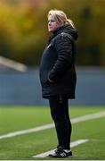 5 November 2023; Wexford Youths coach Yvonne McGrath during the EA SPORTS Women’s U19 Cup Final between Wexford Youths and Shelbourne at Athlone Town Stadium in Westmeath. Photo by Seb Daly/Sportsfile