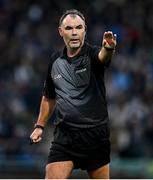 5 November 2023; Referee Paul Hayes during the Kerry County Senior Football Championship final match between Mid Kerry and East Kerry at Austin Stack Park in Tralee, Kerry. Photo by Brendan Moran/Sportsfile