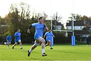 6 November 2023; Joe McCarthy during Leinster rugby squad training session at UCD in Dublin. Photo by Henry Simpson/Sportsfile