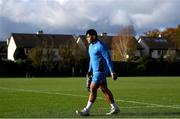 6 November 2023; Michael Ala'alatoa during Leinster rugby squad training session at UCD in Dublin. Photo by Henry Simpson/Sportsfile
