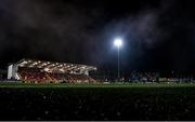 3 November 2023; A general view during the SSE Airtricity Men's Premier Division match between Derry City and St Patrick's Athletic at The Ryan McBride Brandywell Stadium in Derry. Photo by Ramsey Cardy/Sportsfile