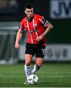 3 November 2023; Patrick McEleney of Derry City during the SSE Airtricity Men's Premier Division match between Derry City and St Patrick's Athletic at The Ryan McBride Brandywell Stadium in Derry. Photo by Ramsey Cardy/Sportsfile