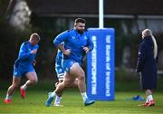 6 November 2023; Michael Milne during Leinster rugby squad training session at UCD in Dublin. Photo by Harry Murphy/Sportsfile