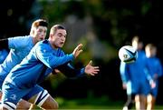 6 November 2023; Scott Penny during Leinster rugby squad training session at UCD in Dublin. Photo by Harry Murphy/Sportsfile