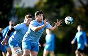 6 November 2023; Thomas Clarkson during Leinster rugby squad training session at UCD in Dublin. Photo by Harry Murphy/Sportsfile