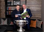 6 November 2023; Dublin senior football manager Dessie Farrell, left, and Mazars Managing Partner Tom O’Brien during the launch of A Season of Sundays 2023 at The Croke Park Hotel in Dublin. Photo by Piaras Ó Mídheach/Sportsfile