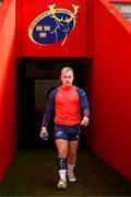 7 November 2023; Craig Casey makes his way to the pitch for a Munster rugby squad training session at Thomond Park in Limerick. Photo by Eóin Noonan/Sportsfile