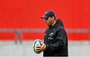 7 November 2023; Defence coach Denis Leamy during a Munster rugby squad training session at Thomond Park in Limerick. Photo by Eóin Noonan/Sportsfile